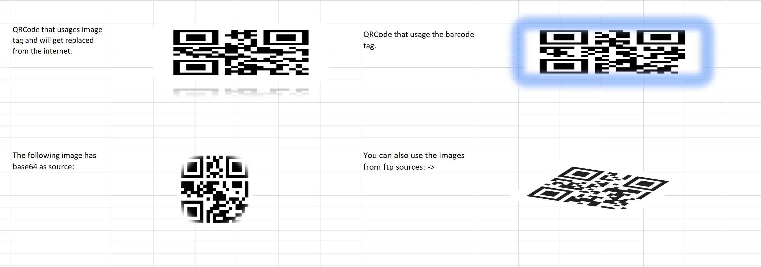 QRCODE image replacing