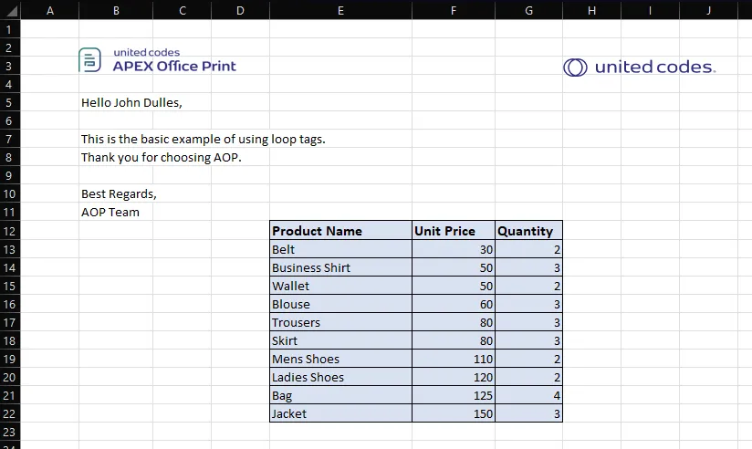 sort output